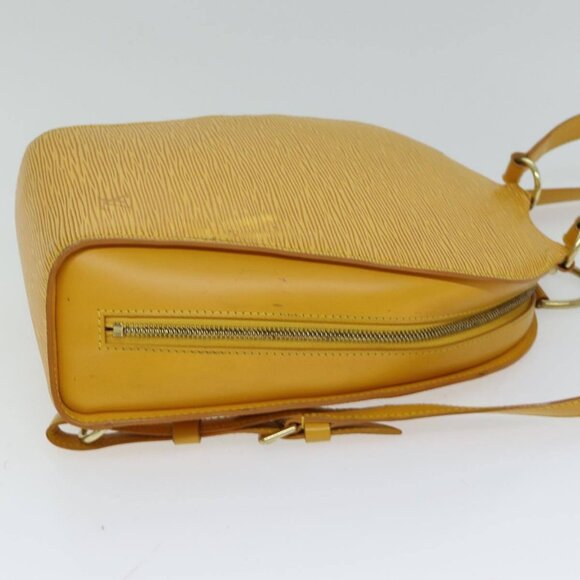 LOUIS VUITTON Epi Mabillon Backpack Yellow - Picture 3 of 16